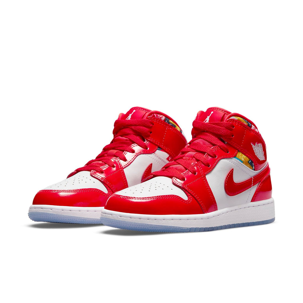 (GS) Air Jordan 1 Mid SE 'Barcelona Sweater' DC7248-600