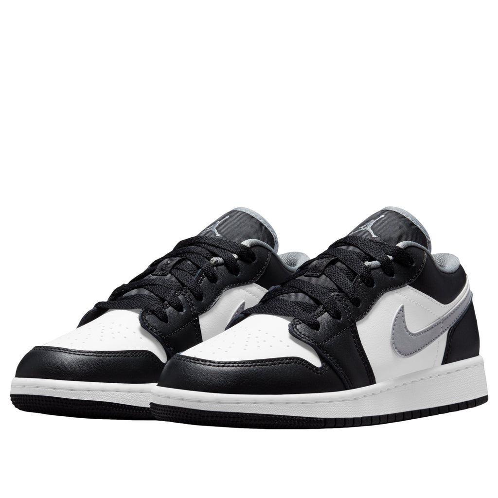 (GS) Air Jordan 1 Low 'Black Medium Grey' 553560-040