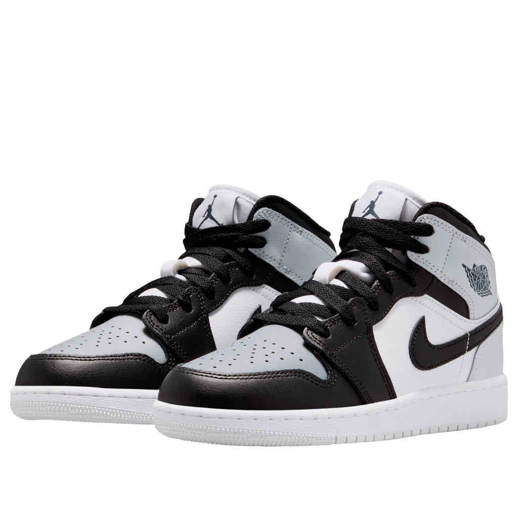 (GS) Air Jordan 1 Mid 'Black Aura Squadron Blue' DQ8423-002