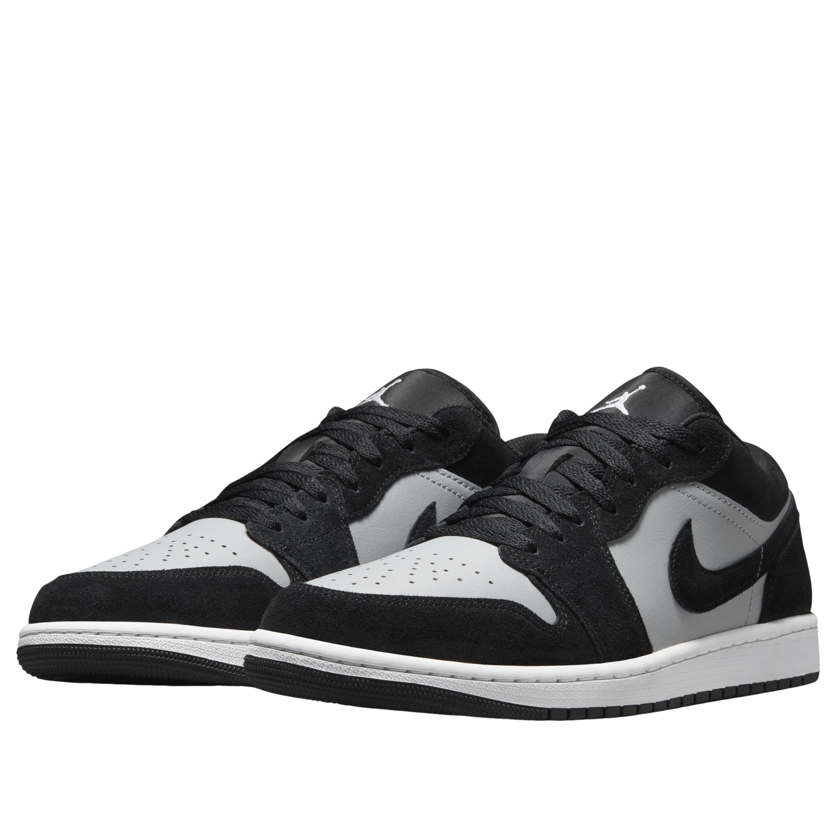 Air Jordan 1 Low 'Black Light Smoke Grey' 553558-048