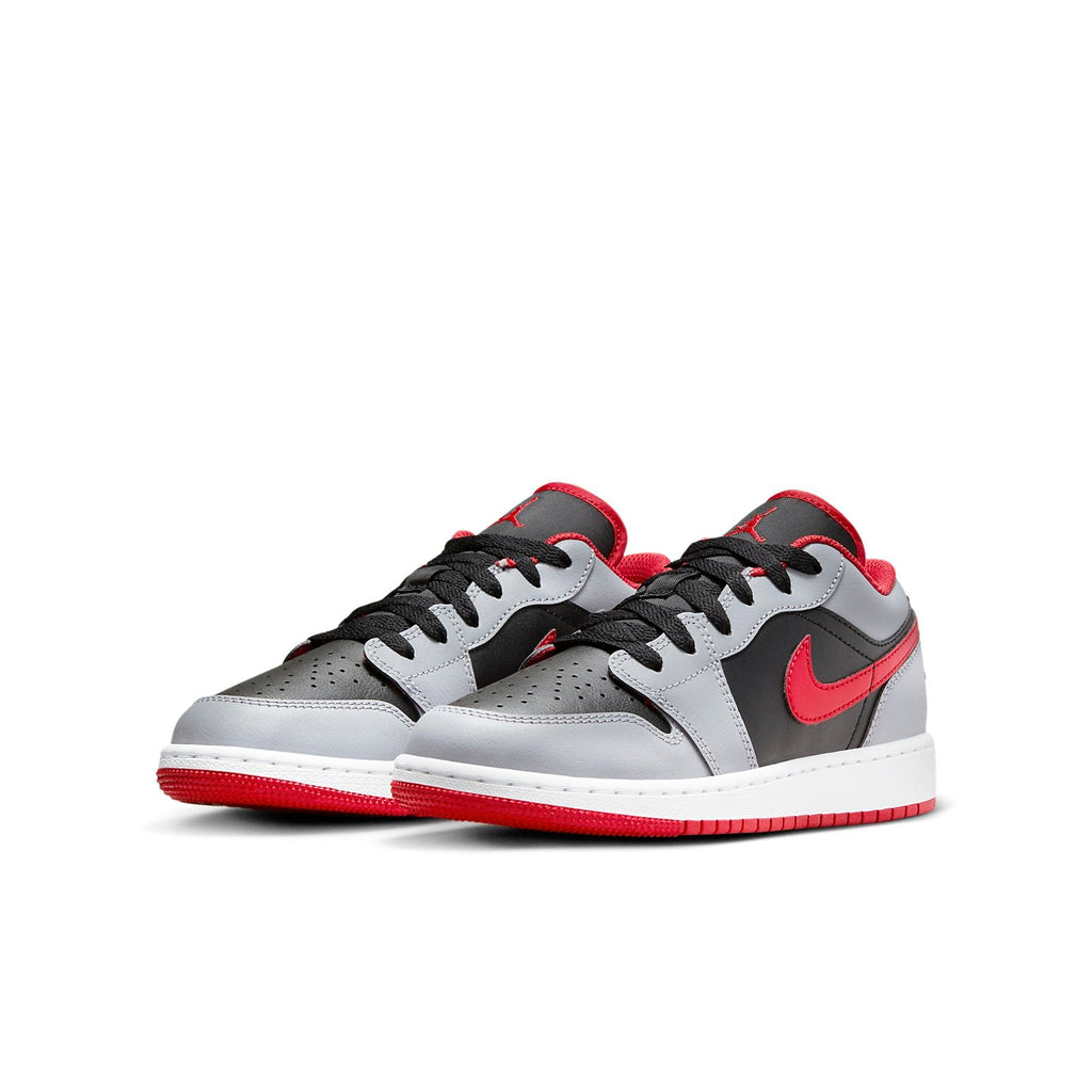 (GS) Air Jordan 1 'Cement Grey White Fire Red' 553560-060