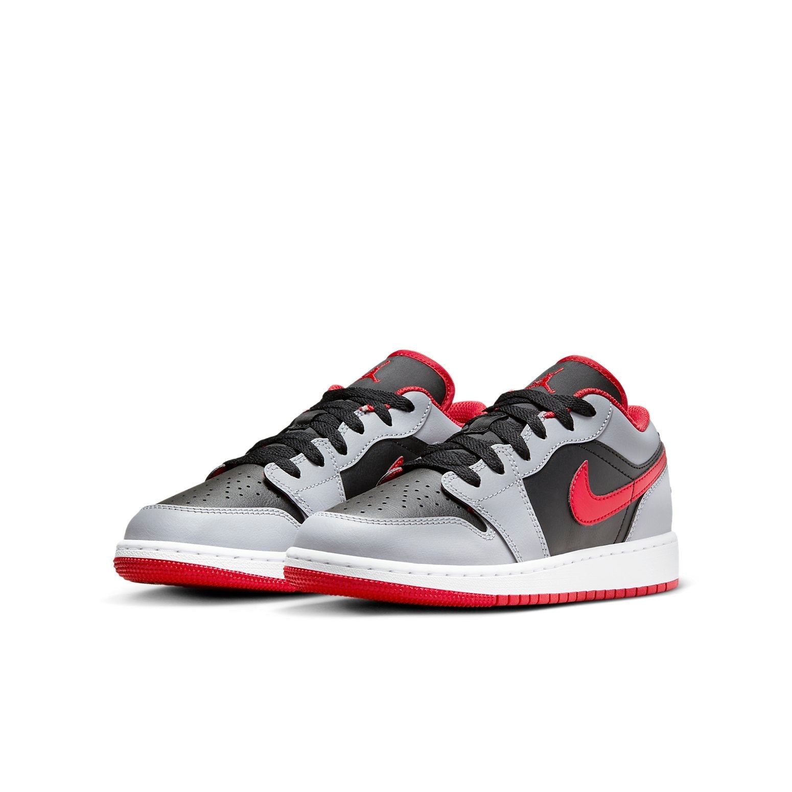 (GS) Air Jordan 1 'Cement Grey White Fire Red' 553560-060