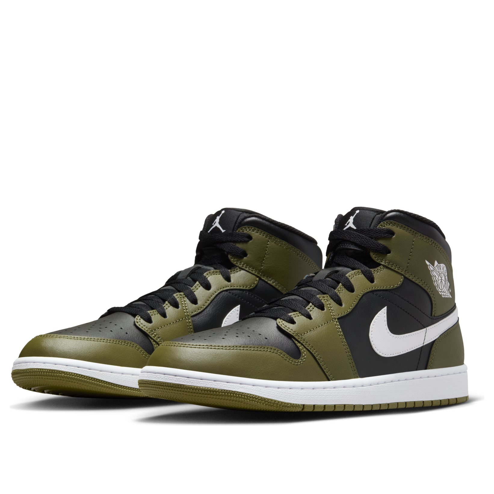 Air Jordan 1 Mid 'Black Medium Olive' DQ8426-092