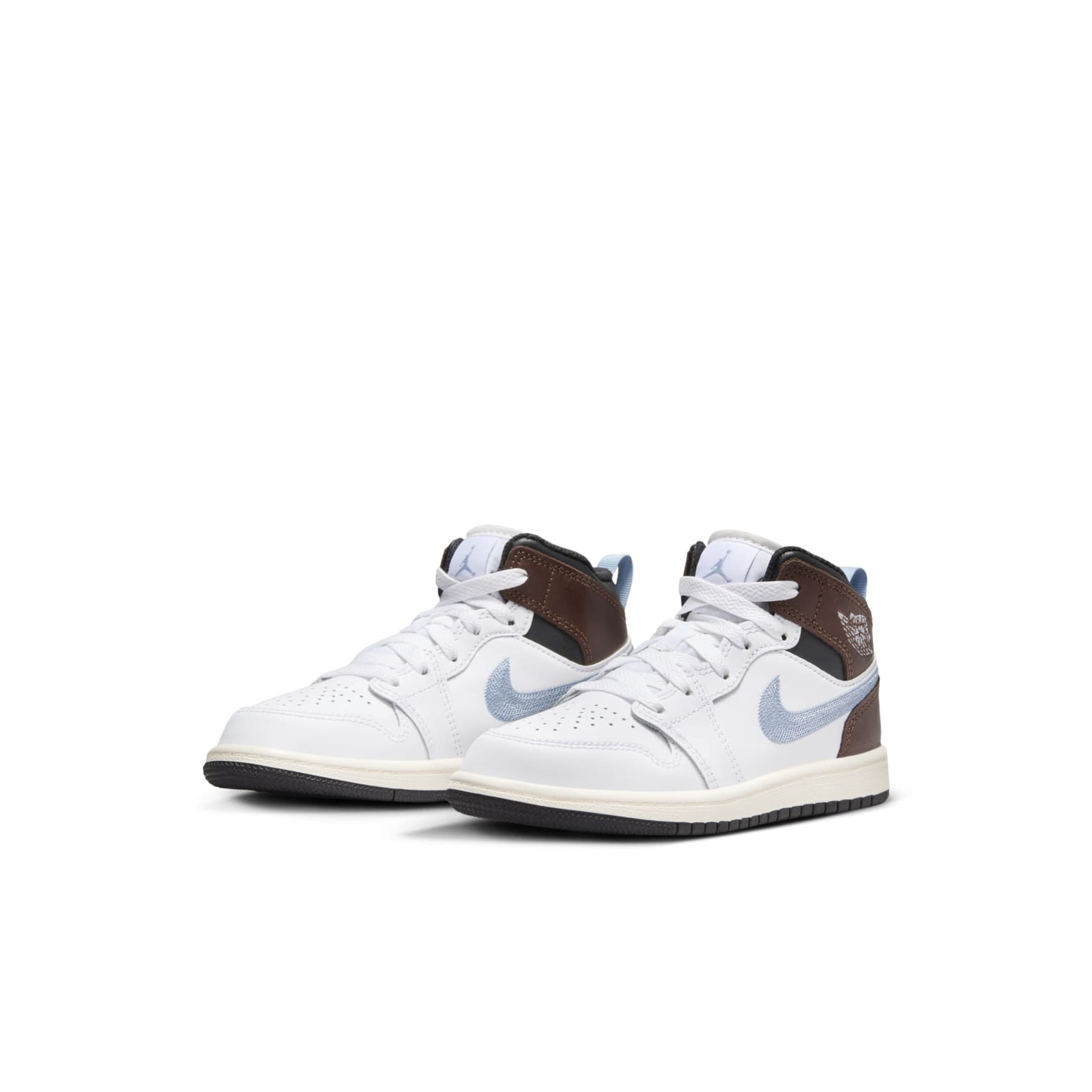 (PS) Air Jordan 1 Mid SE 'White Blue Grey' FQ8220-142