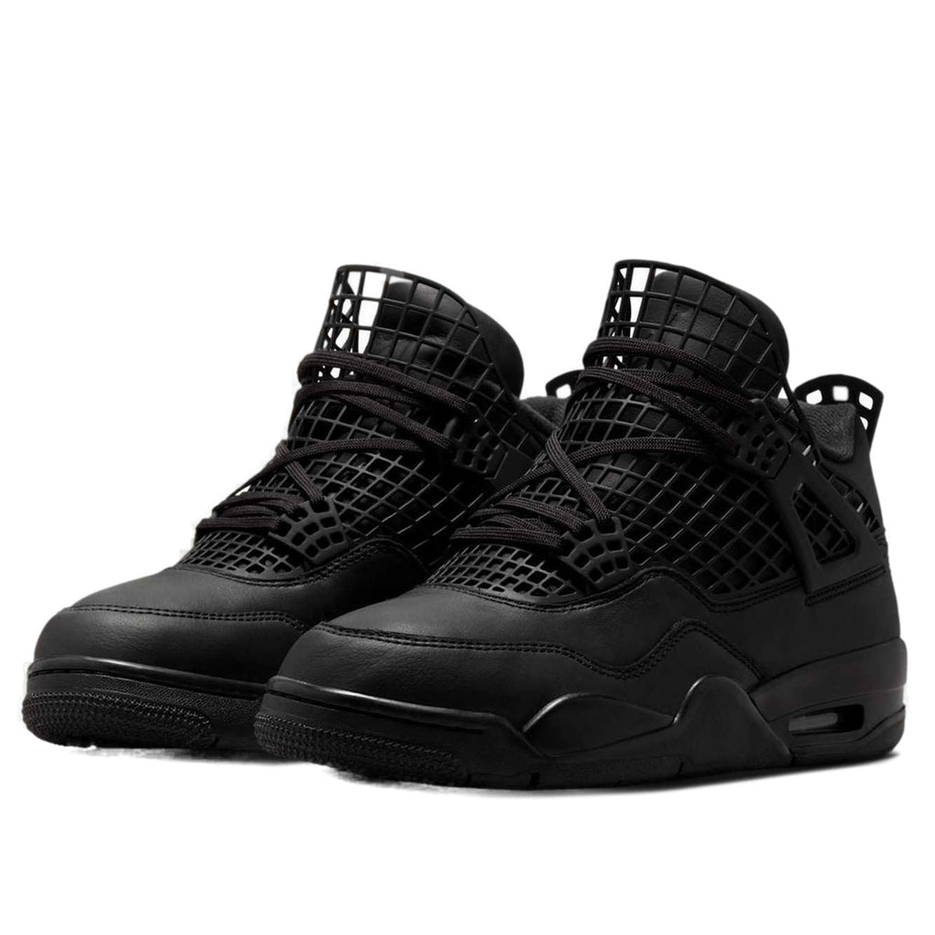 (WMNS) Air Jordan 4 Retro 'Net Black' FN7251-001