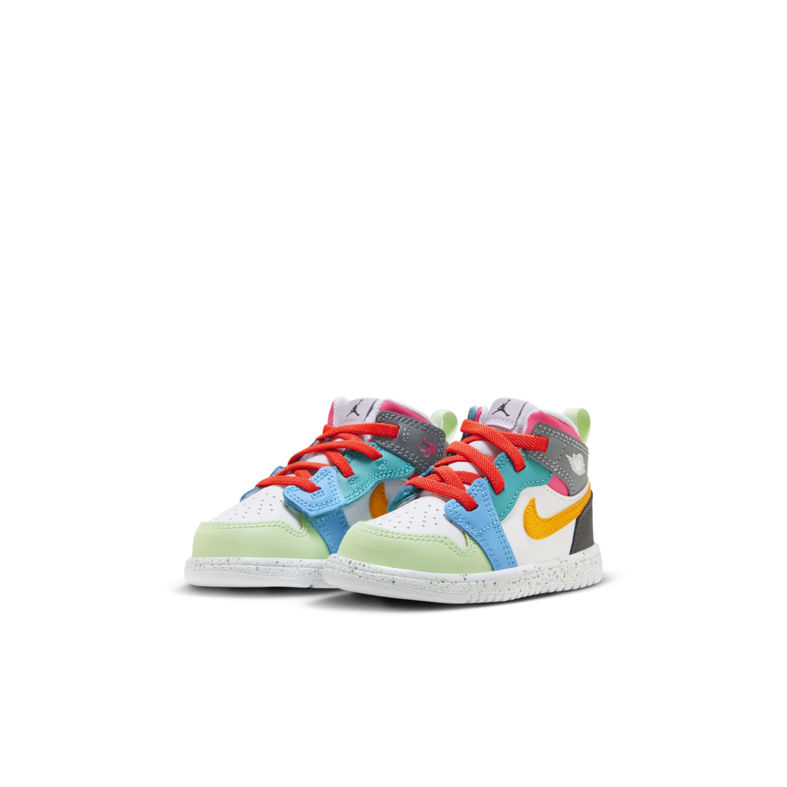(TD) Air Jordan 1 Mid ALT SE 'White Dark Shadow Hyper Pink Taxi' FJ3463-100