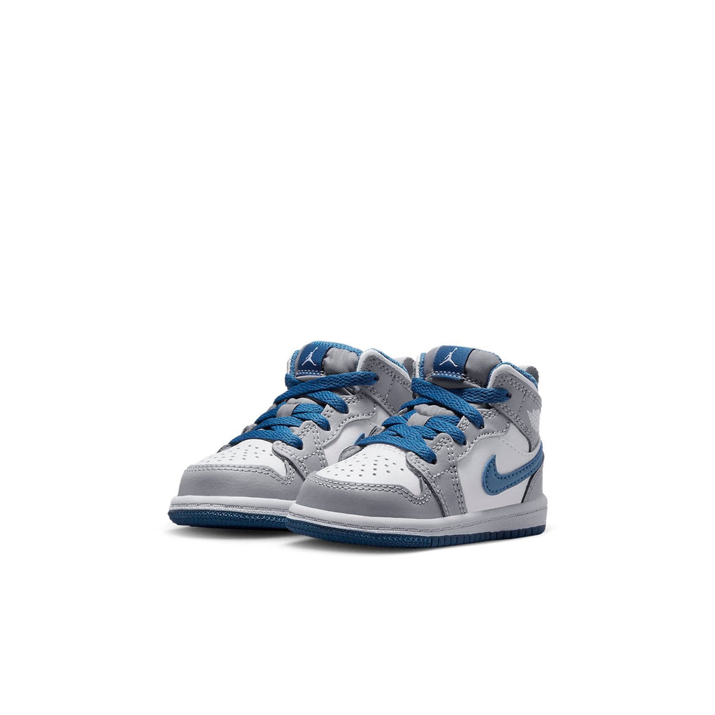 (TD) Air Jordan 1 Mid 'Cement True Blue' DQ8425-014