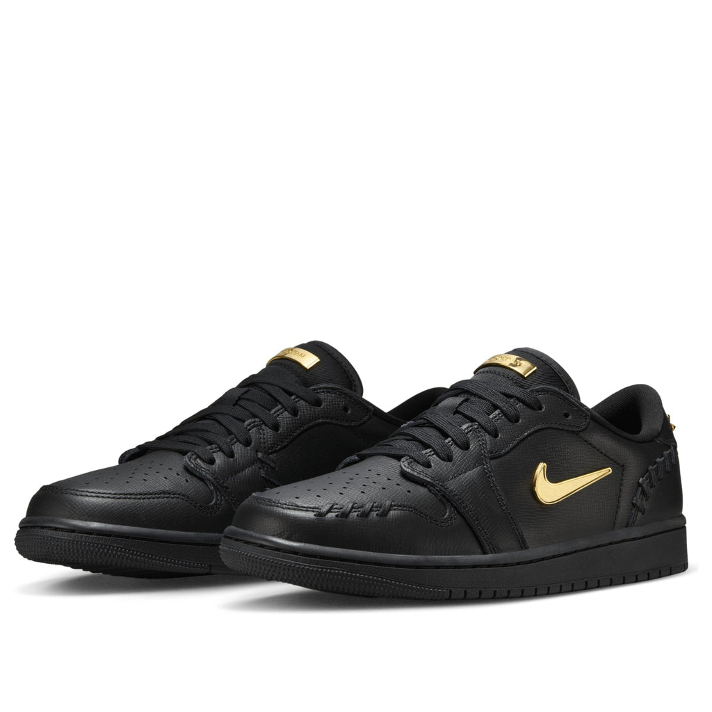 (WMNS) Air Jordan 1 Low Method of Make 'Black Metallic Gold' FN5032-007