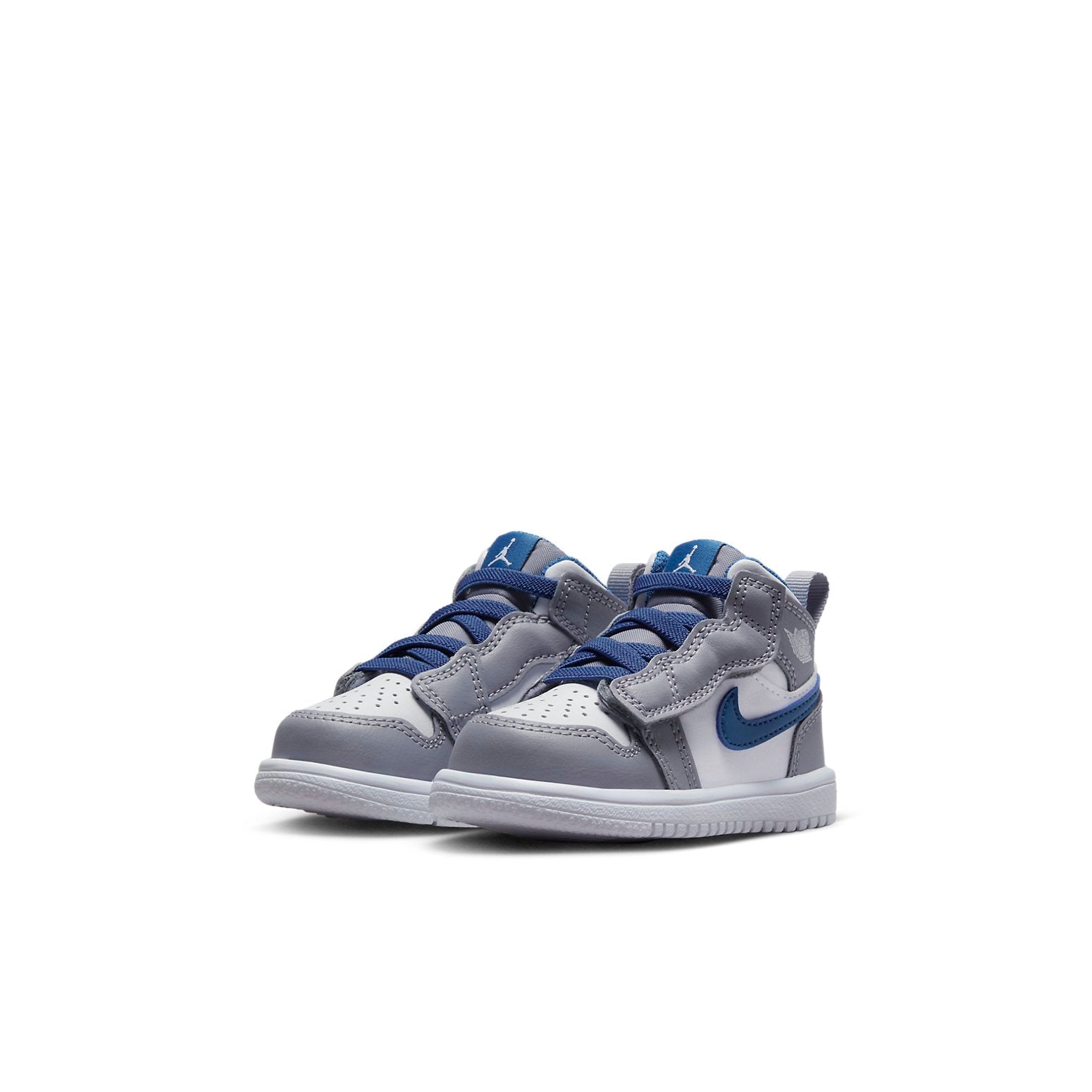 (TD) Air Jordan 1 Mid Alt 'Gray White Blue' AR6352-014