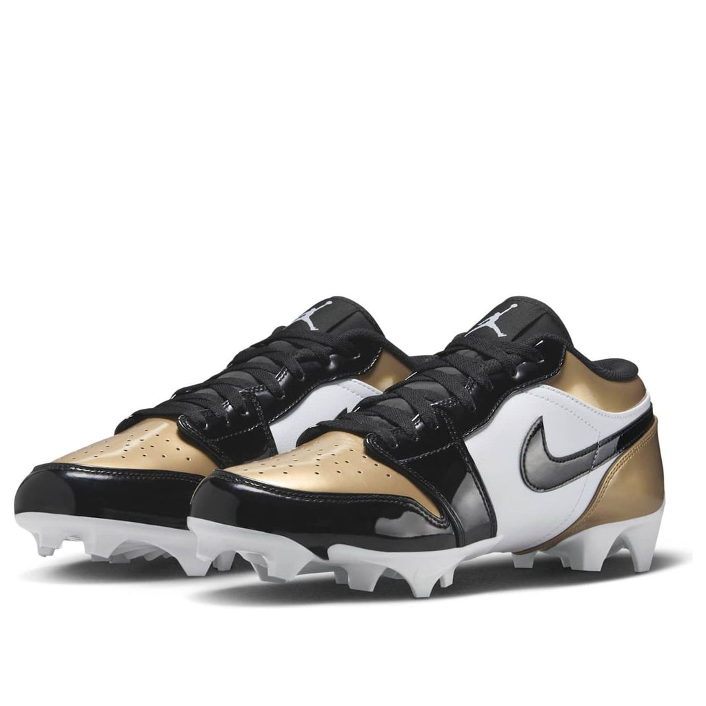 Air Jordan 1 Low TD Cleat 'Patent Gold Toe' FJ6245-701