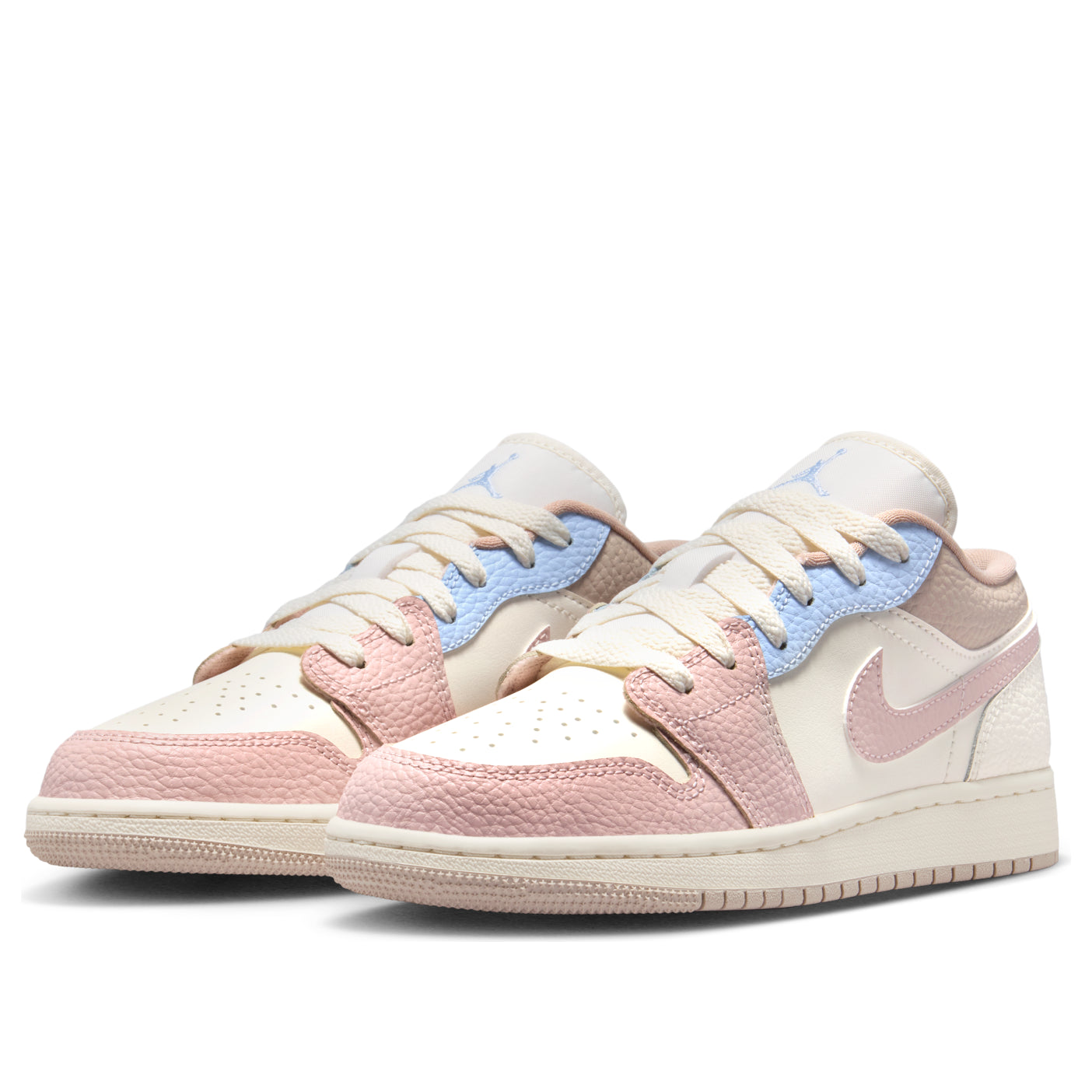 (GS) Air Jordan 1 Low 'Sail Silt Red Hydrogen Blue' IV3219-161