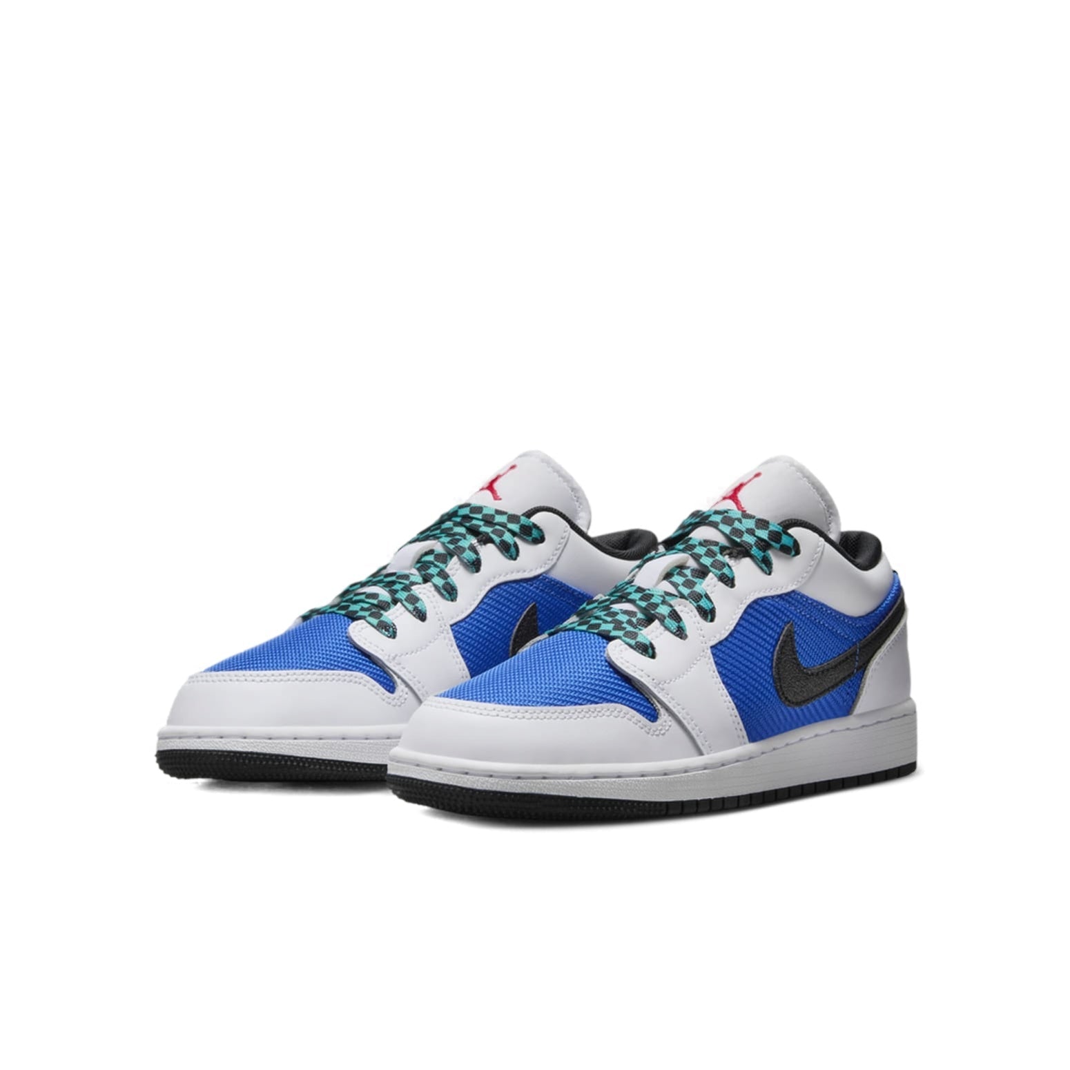 (GS) Air Jordan 1 Low SE 'White Hyper Royal' FQ8042-100