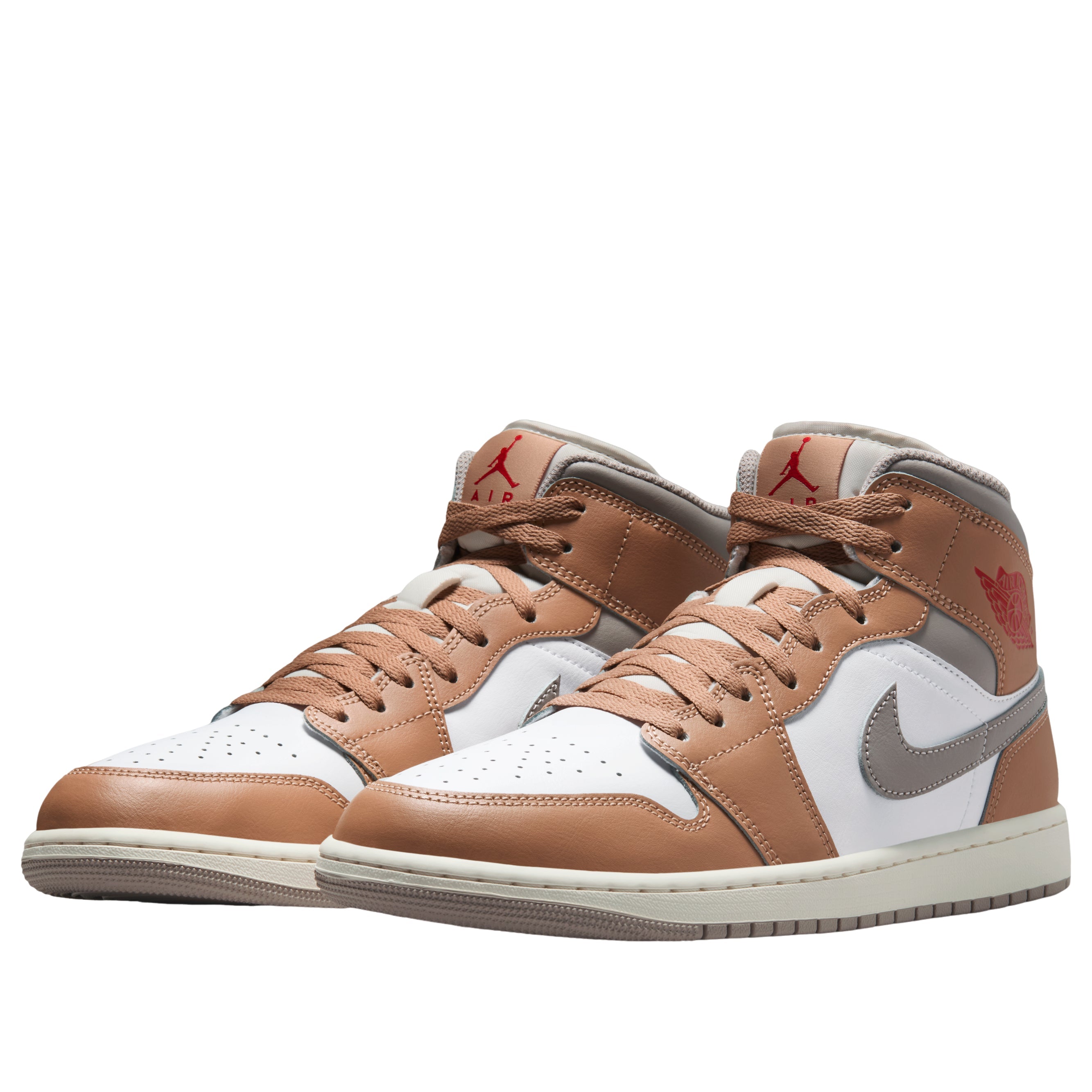 Air Jordan 1 Mid 'Rattan White College Grey' DQ8426-200