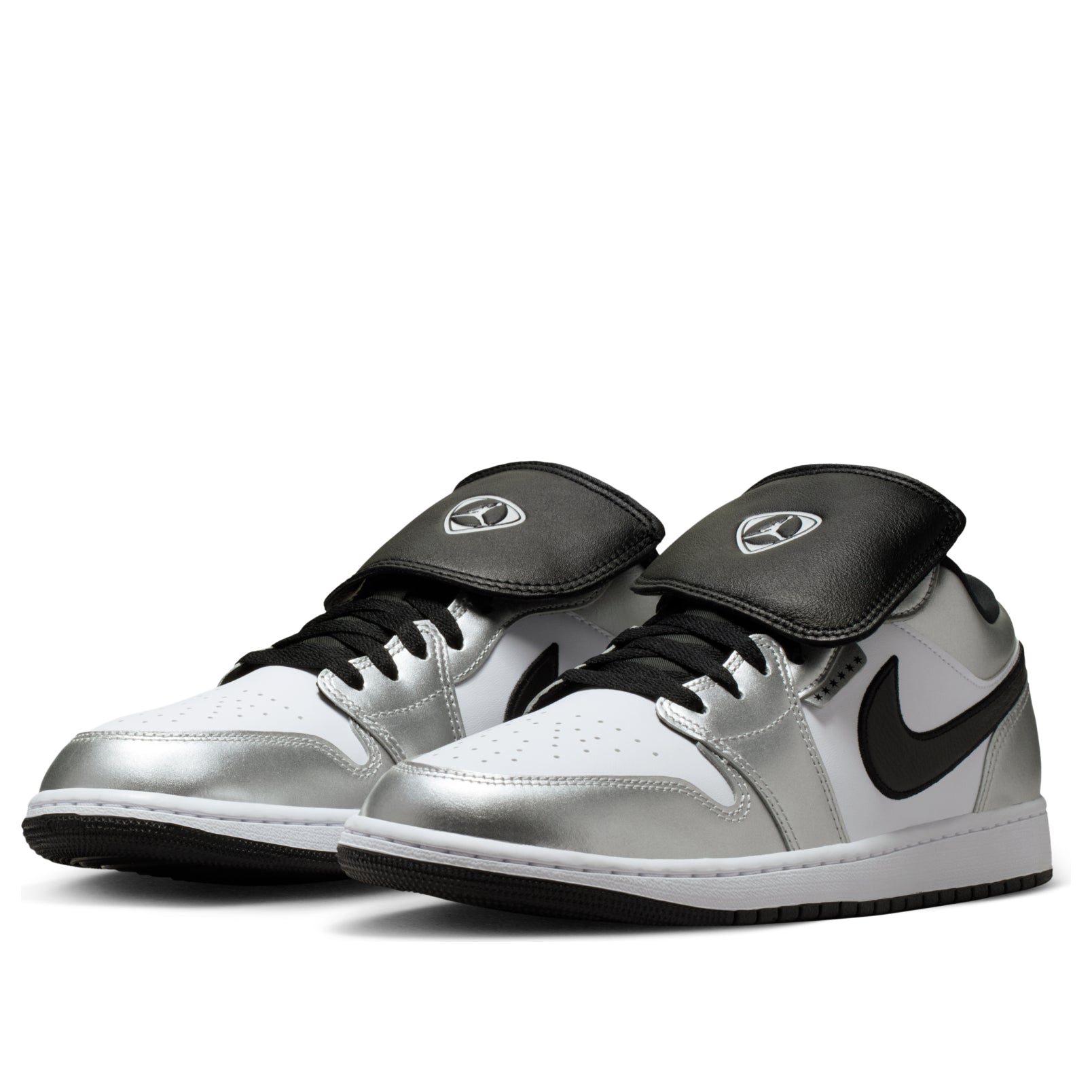 Air Jordan 1 Low SE 'Metallic Silver Tiempo' IR2278-100