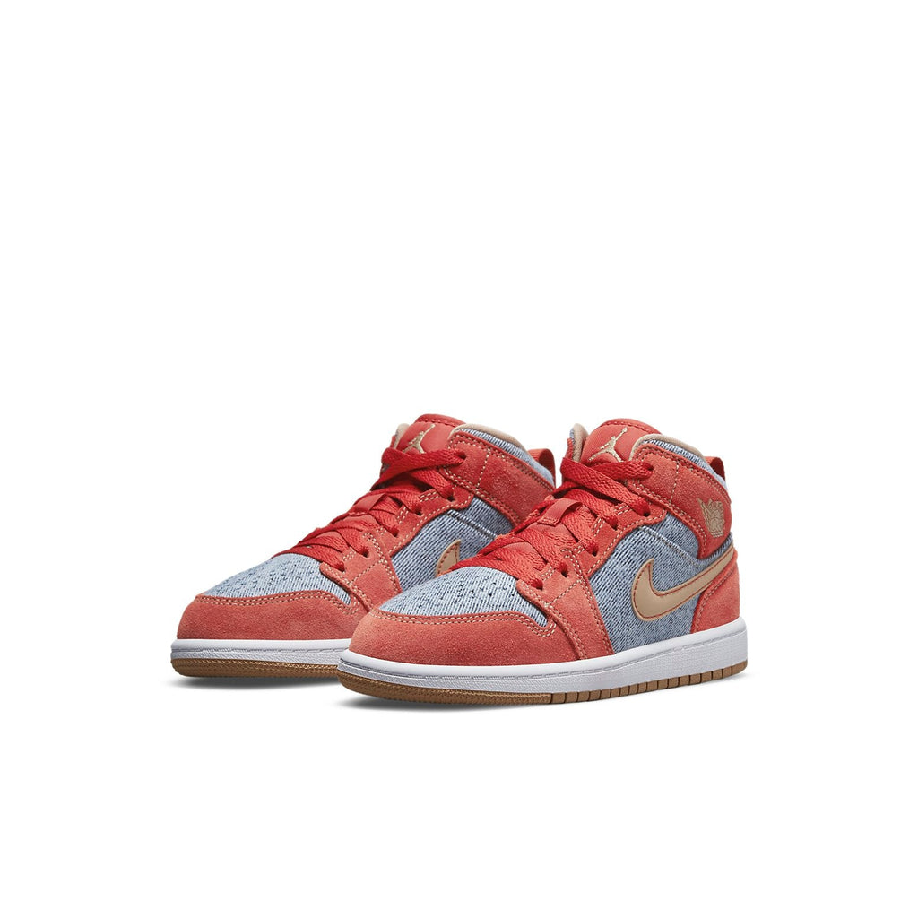 (PS) Air Jordan 1 Mid SE 'Denim Red' DM4383-600
