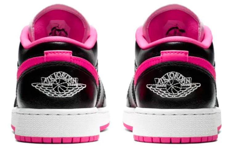 (GS) Air Jordan 1 Low 'Black Hyper Pink' 554723-061
