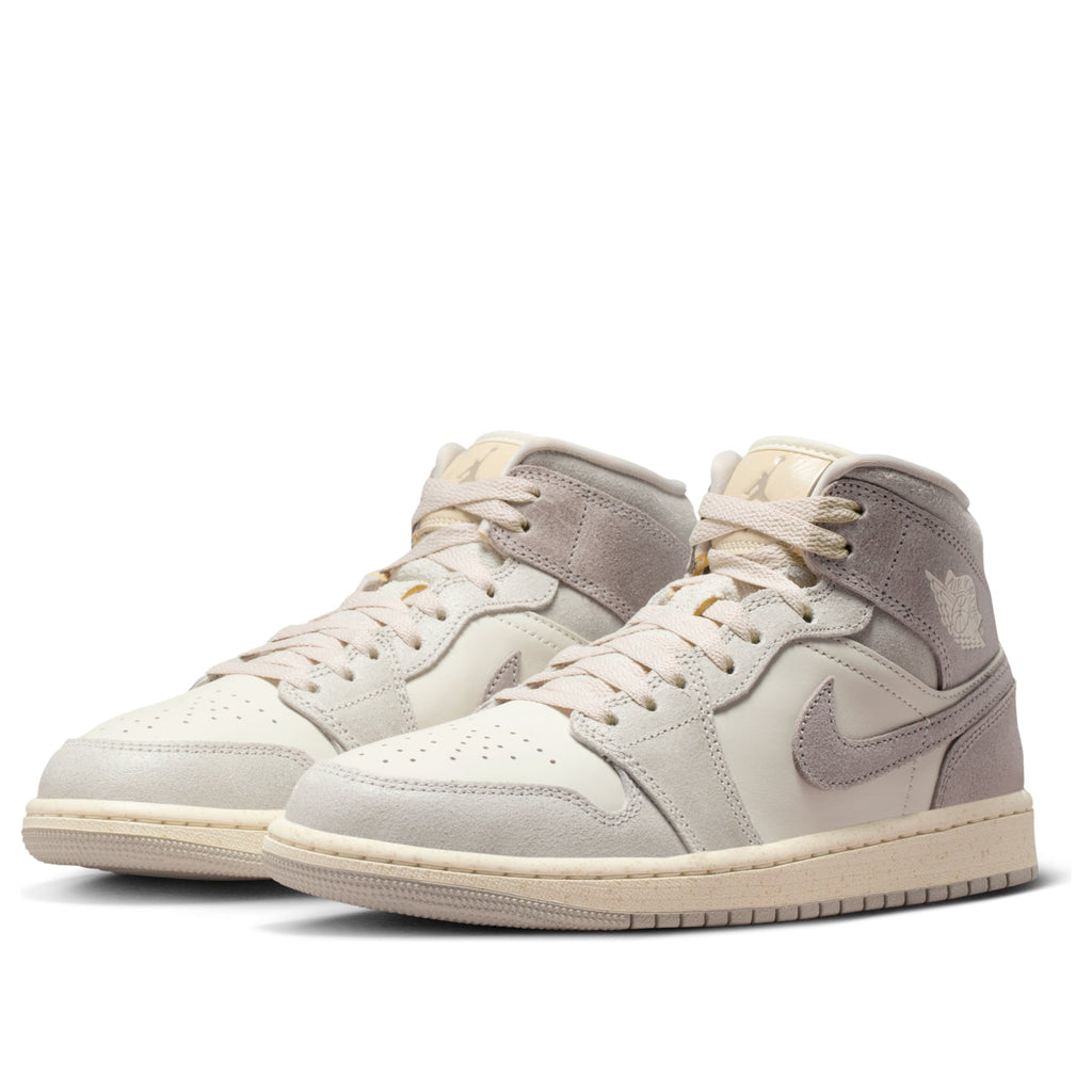 (WMNS) Air Jordan 1 Mid SE 'Light Iron Ore Pale Ivory' IB7010-001