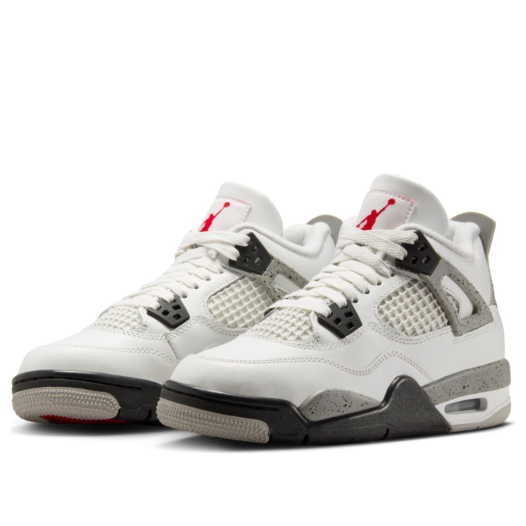 (GS) Air Jordan 4 Retro 'White Cement' 2025 IB4171-100