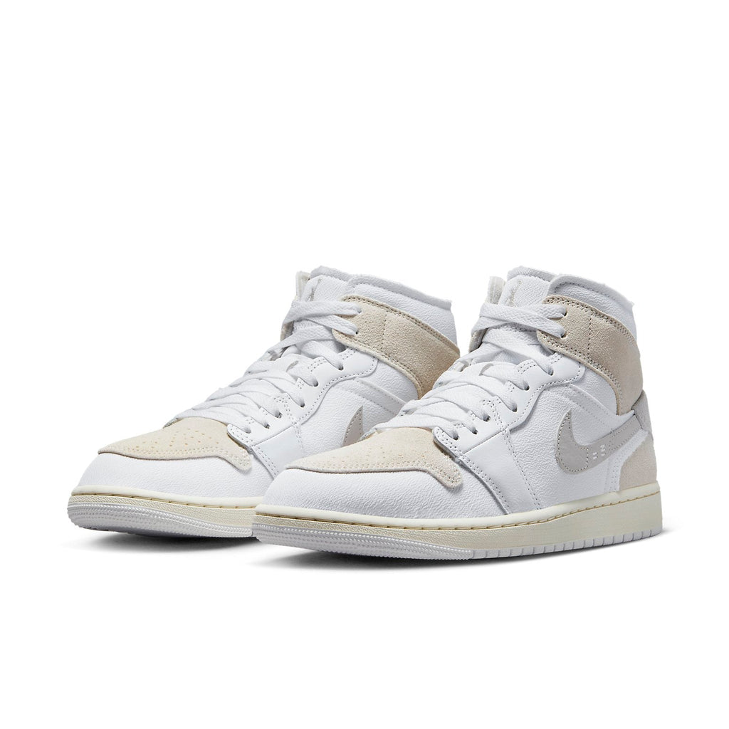 Air Jordan 1 Mid SE Craft 'Inside Out White Grey' DM9652-120