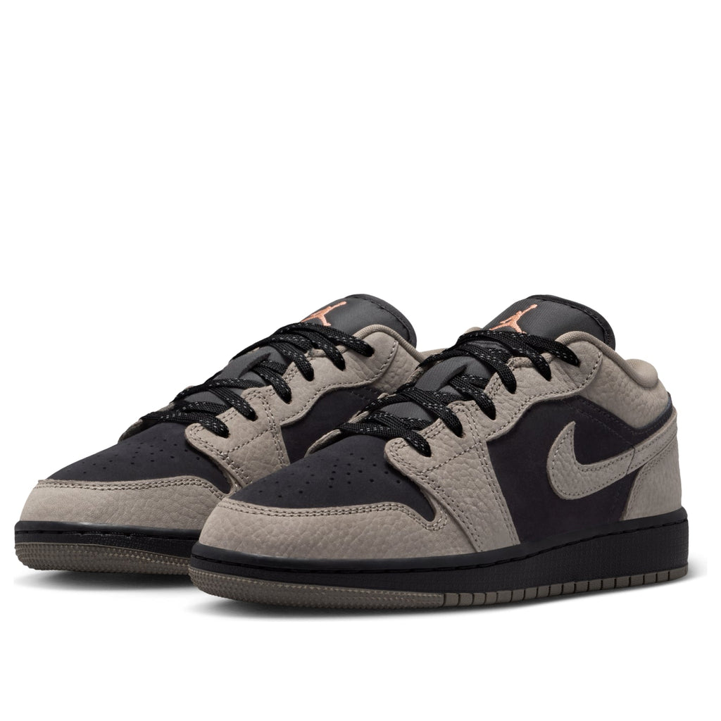 (GS) Air Jordan 1 Low SE 'Black Olive Grey' IB7111-005