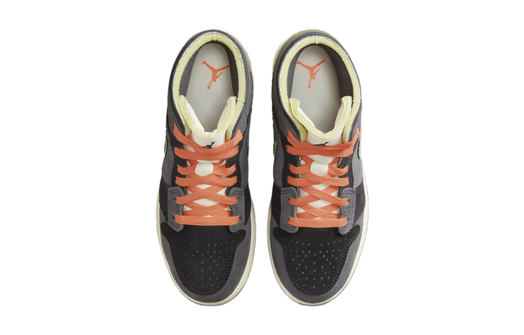 (GS) Air Jordan 1 Mid SE Craft 'Anthracite Light Olive' FD5847-003