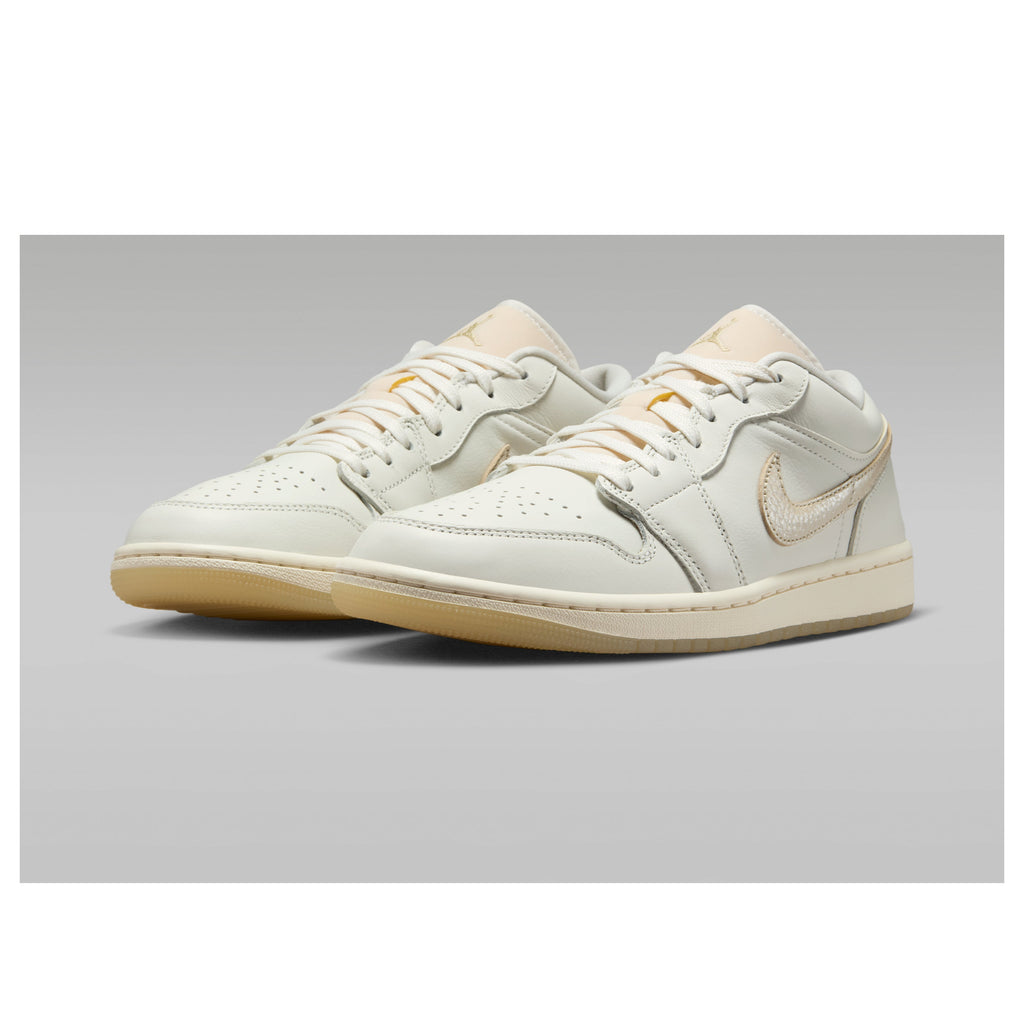 (WMNS) Air Jordan 1 Low SE 'Sail Pale Ivory Team Gold' HV5157-100