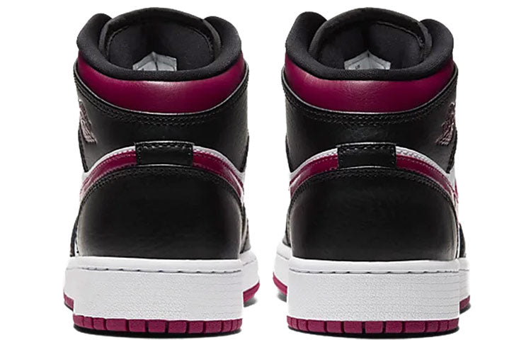 (GS) Air Jordan 1 Mid 'Noble Red' 554725-066