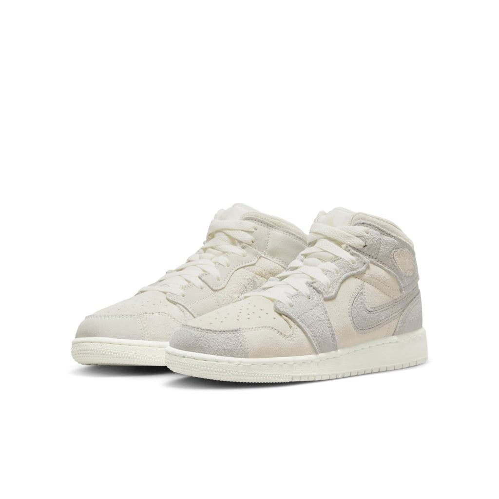 (GS) Air Jordan 1 Mid SE 'Craft Pale Ivory' FN7449-100