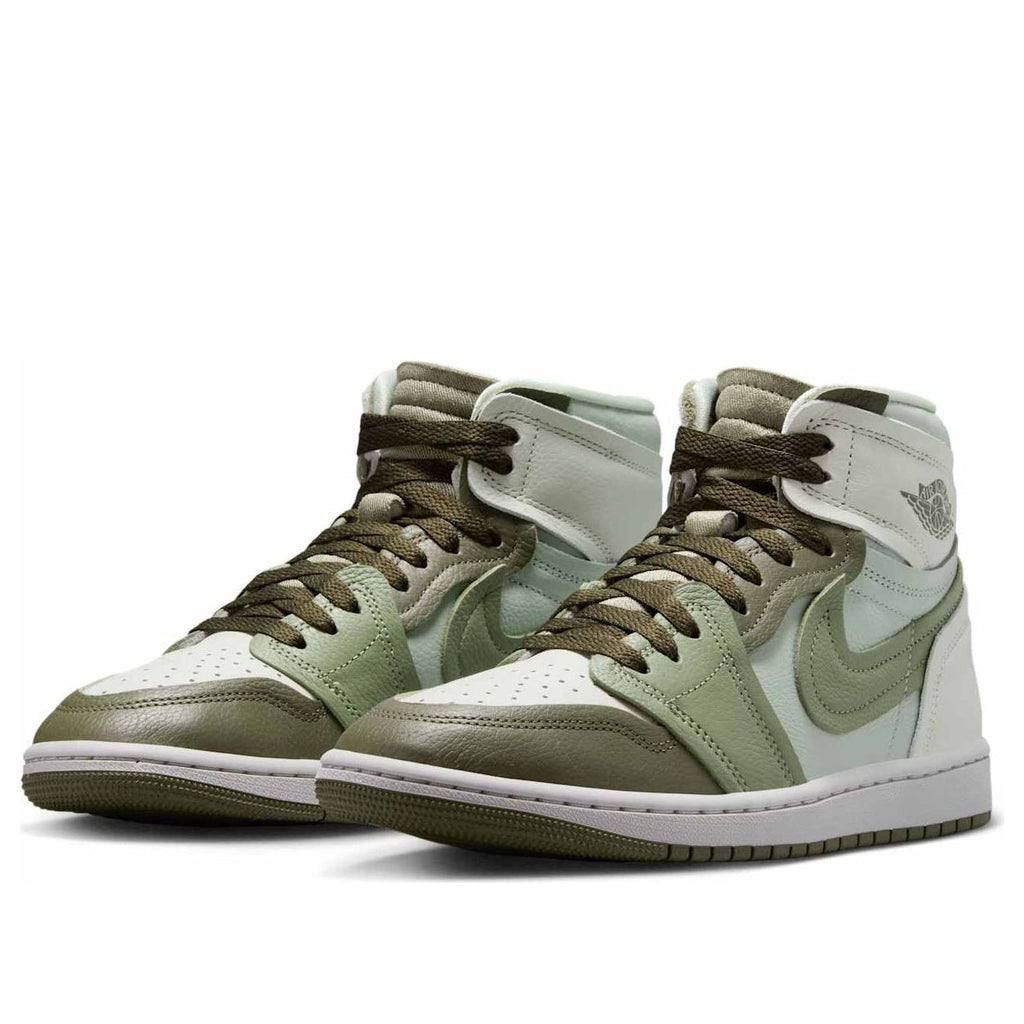 (WMNS) Air Jordan 1 High Method of Make 'Medium Olive Seafoam' FB9891-201