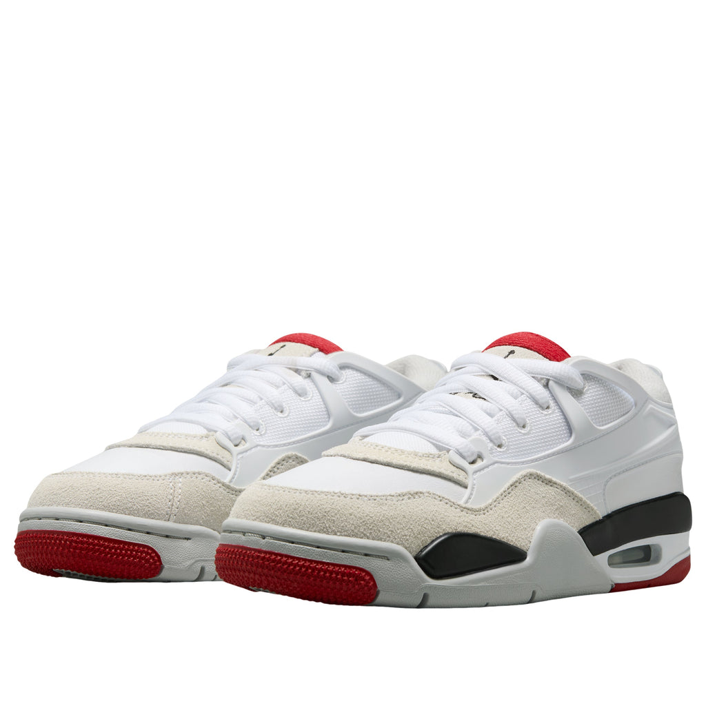 (GS) Air Jordan 4 RM 'White Black Neutral Grey Varsity Red' FQ7938-102