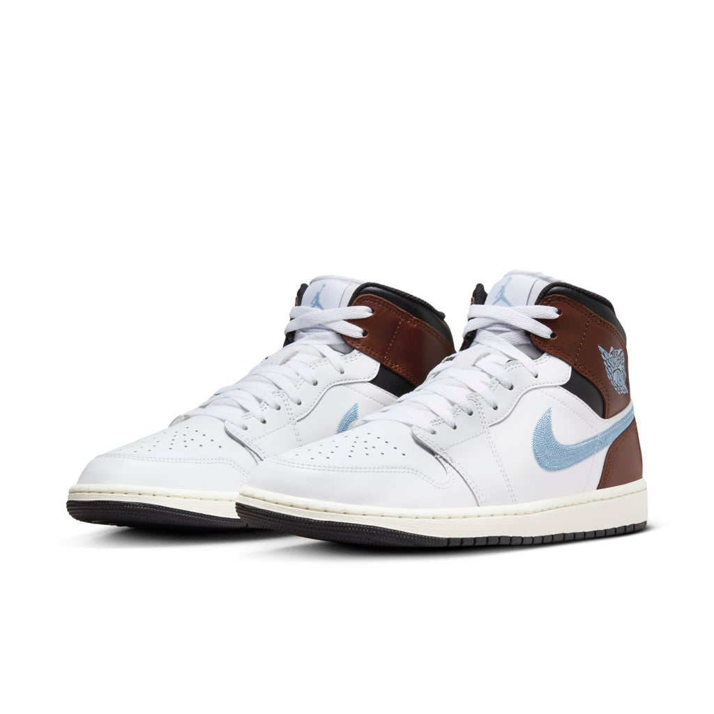Air Jordan 1 Mid SE 'Brown Blue Grey' FQ7831-142