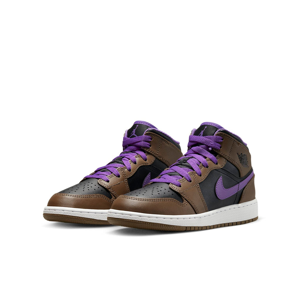 (GS) Air Jordan 1 Mid 'Purple Mocha' DQ8423-215
