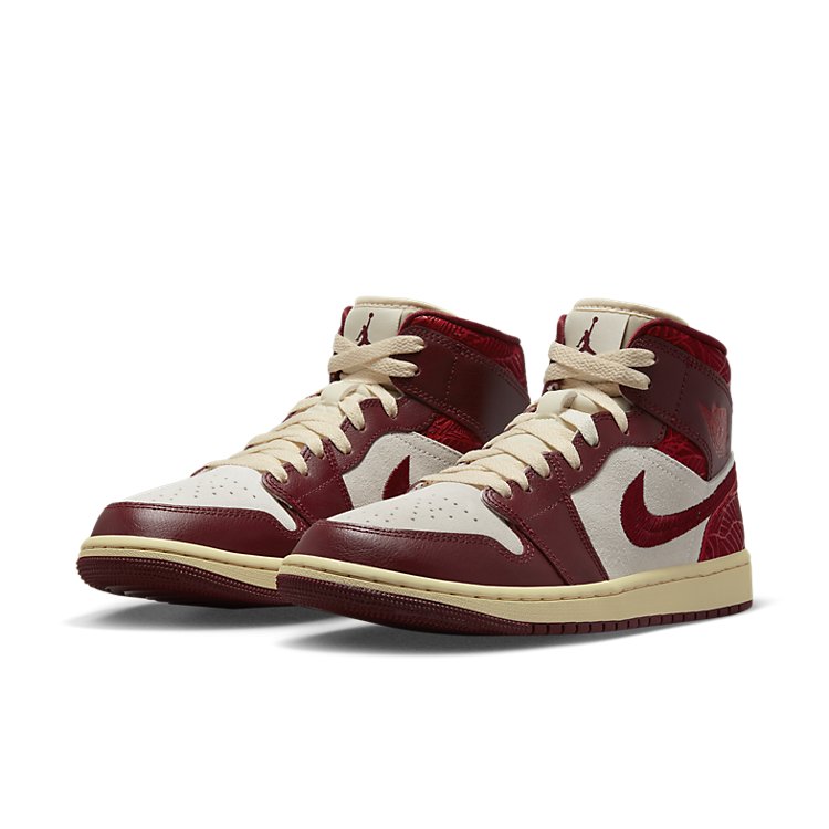 (WMNS) Air Jordan 1 Mid SE 'Red Cream' DZ2820-601