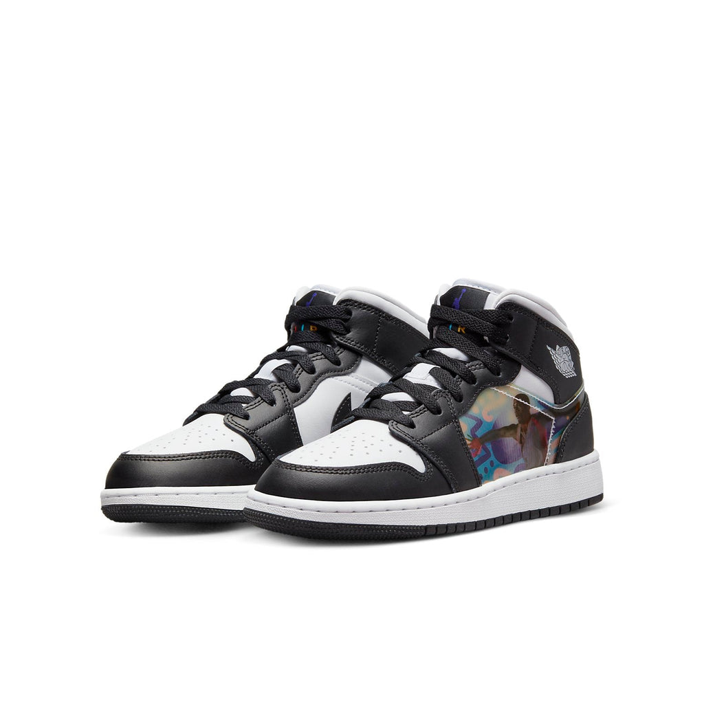(GS) Air Jordan 1 Mid 'Hologram' DR9495-001