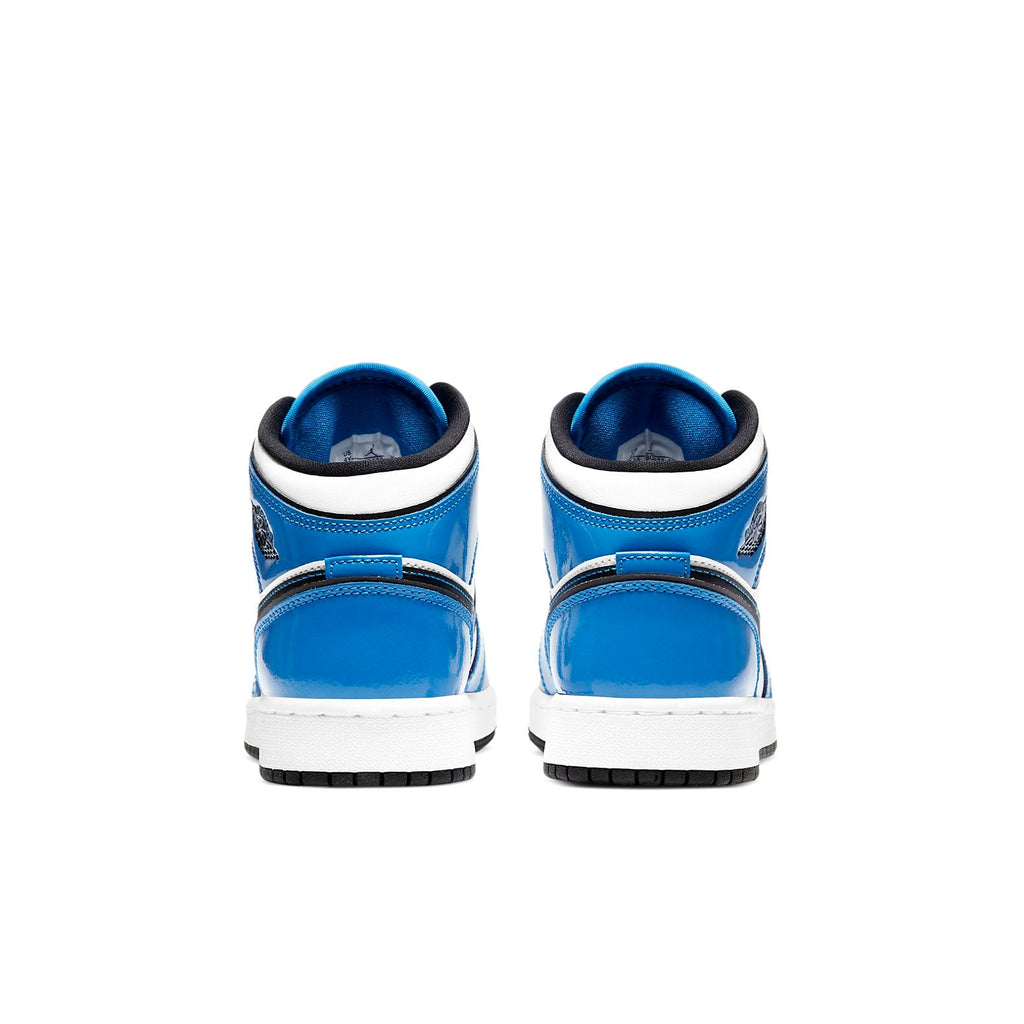 (GS) Air Jordan 1 Mid SE 'Signal Blue' BQ6931-402