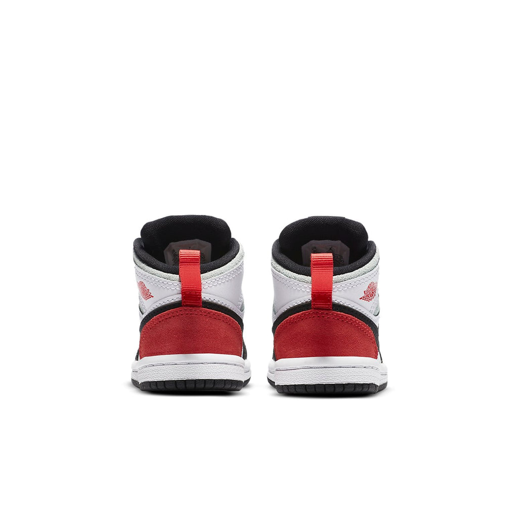 (TD) Air Jordan 1 Mid SE 'Red Black Toe' BQ6933-100