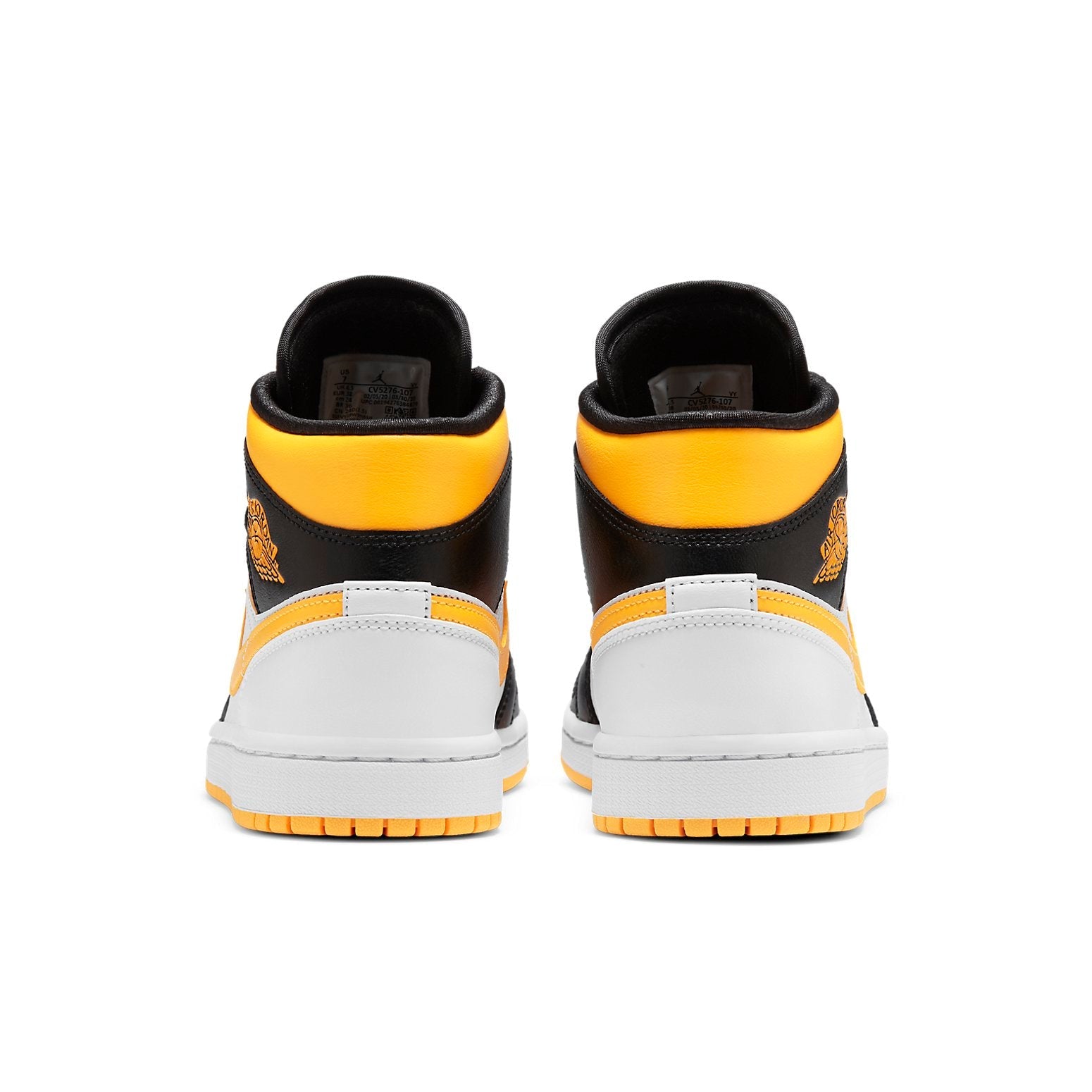 (WMNS) Air Jordan 1 Mid SE 'White Laser Orange' CV5276-107