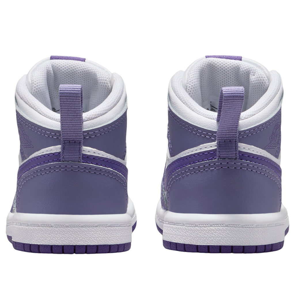 (TD) Air Jordan 1 Mid 'Dusty Amethyst White Court Purple' DQ8425-500
