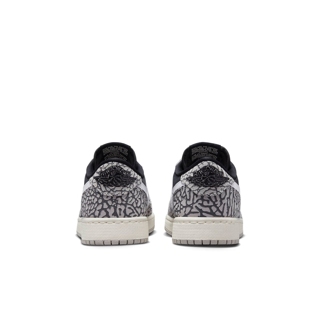 (GS) Air Jordan 1 Retro Low OG 'Black Cement' CZ0858-001