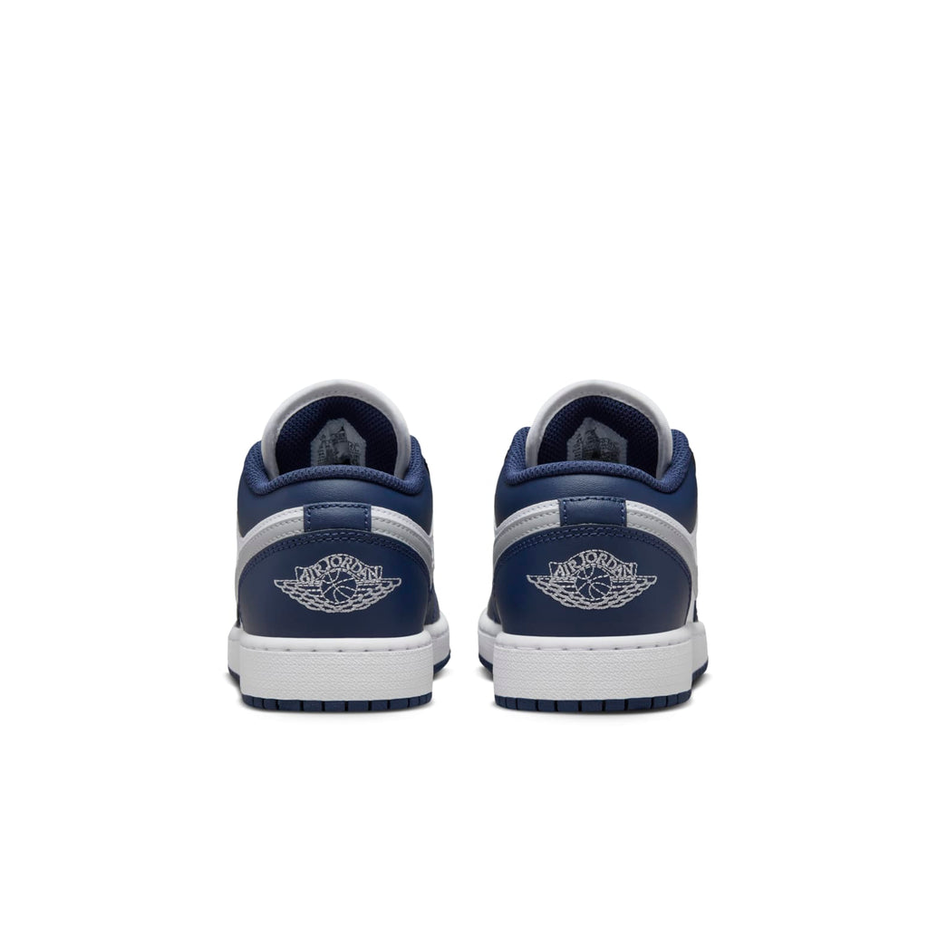 (GS) Air Jordan 1 Low 'Midnight Navy Wolf Grey' 553560-141