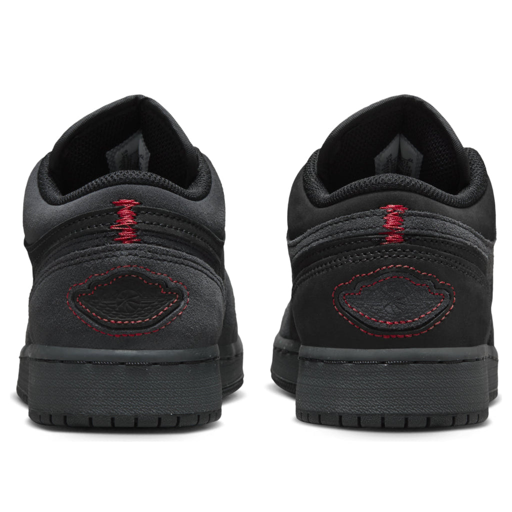 (GS) Air Jordan 1 Low SE Craft 'Dark Smoke Red' FQ7757-001