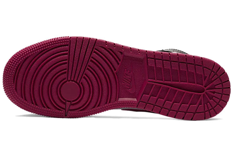 (GS) Air Jordan 1 Mid 'Noble Red' 554725-066