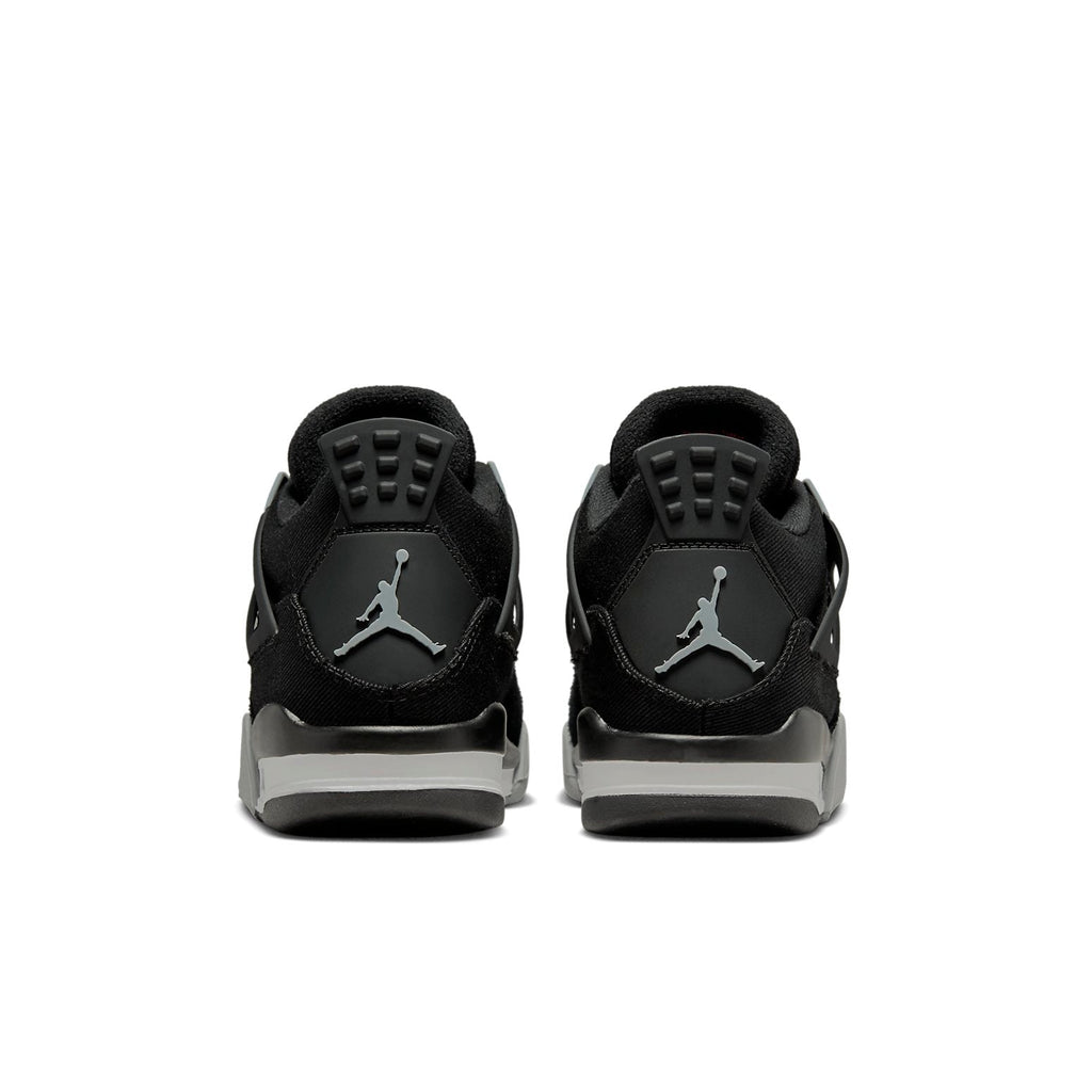 (GS) Air Jordan 4 Retro SE 'Black Canvas' DV0553-006