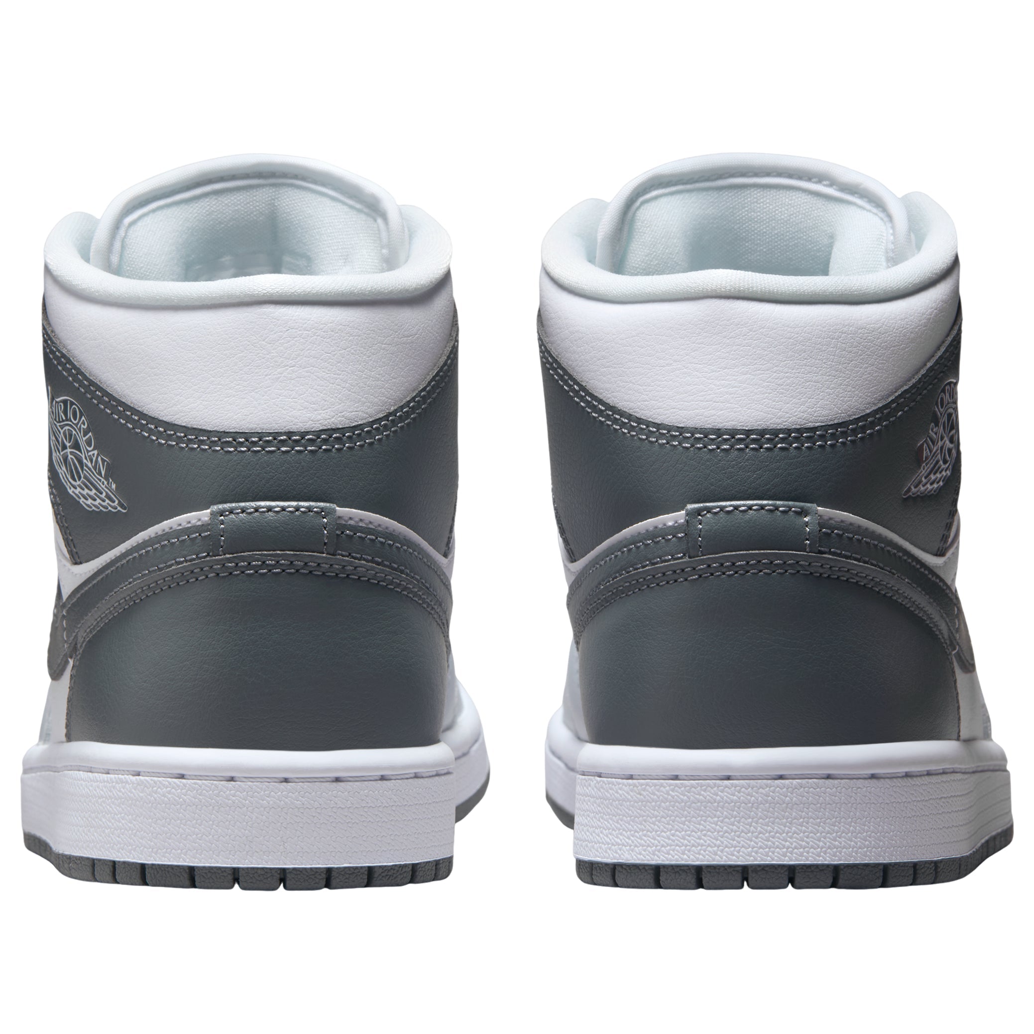 (WMNS) Air Jordan 1 Mid 'Pure Platinum Smoke Gray' BQ6472-113