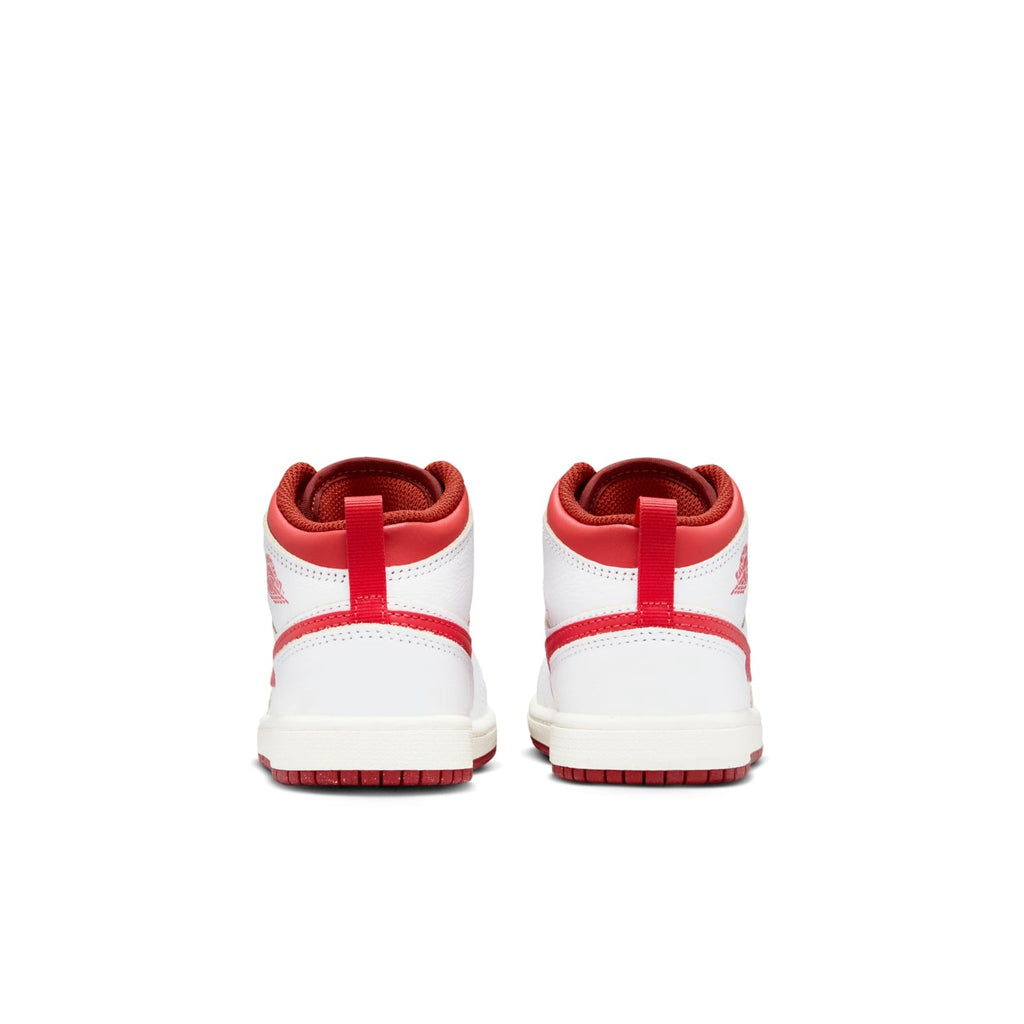 (PS) Air Jordan 1 Mid SE 'White Dune Red' FJ3467-160