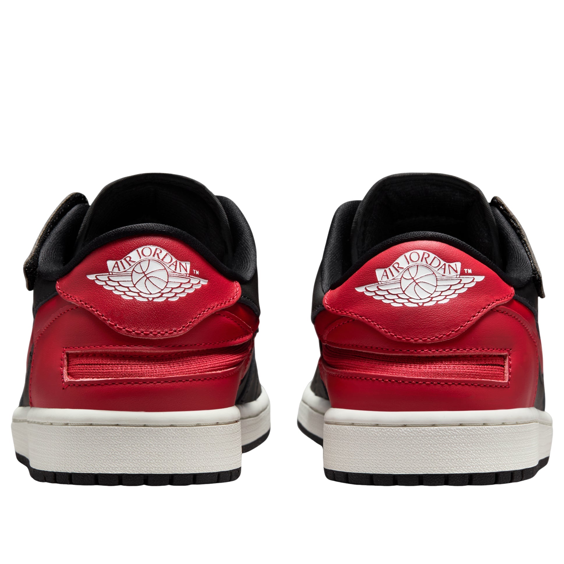 Air Jordan 1 Low Yeezy-On 'Black Varsity Red' DM1206-067