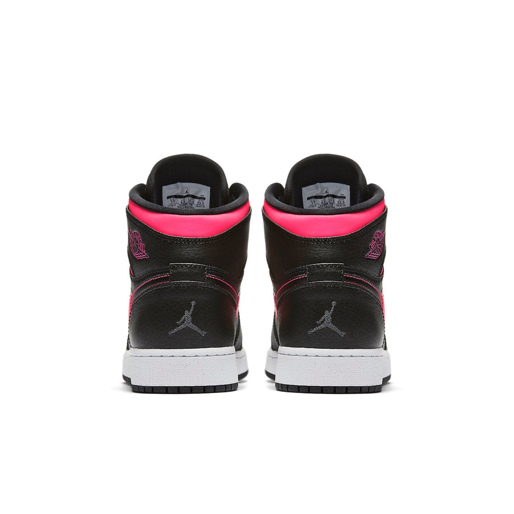 (GS) Air Jordan 1 Retro High 'Black Hyper Pink' 332148-019