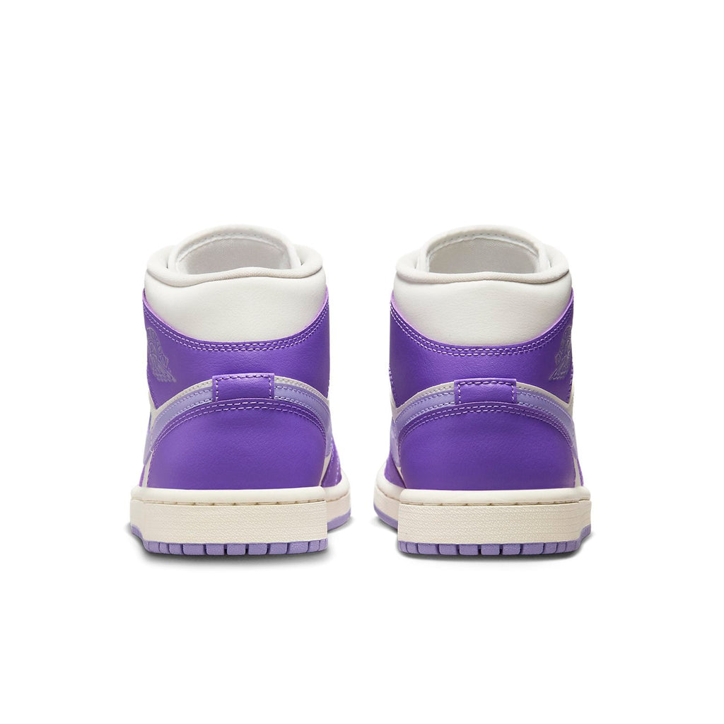 (WMNS) Air Jordan 1 Mid 'Purple White' BQ6472-504