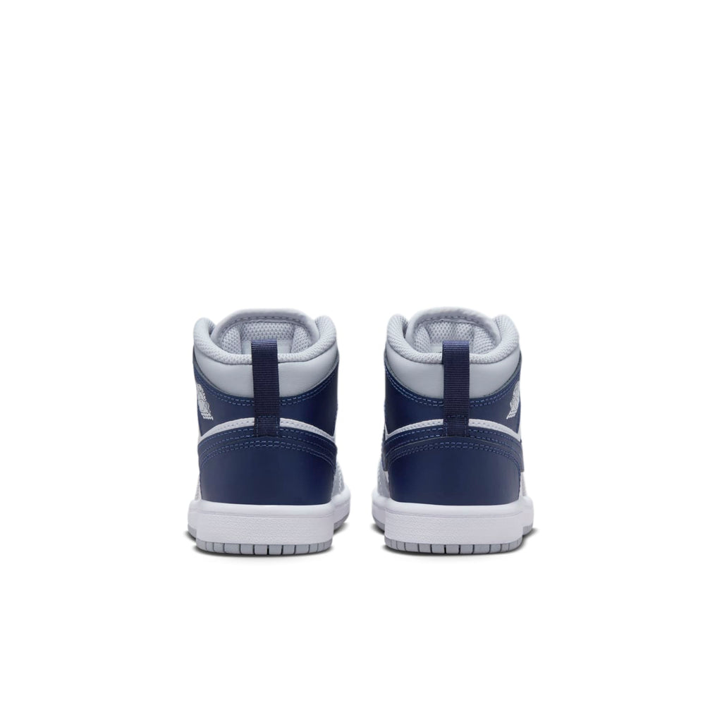 (PS) Air Jordan 1 Mid 'Wolf Grey Midnight Navy' DQ8424-104