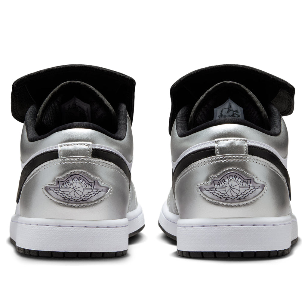 Air Jordan 1 Low SE 'Metallic Silver Tiempo' IR2278-100
